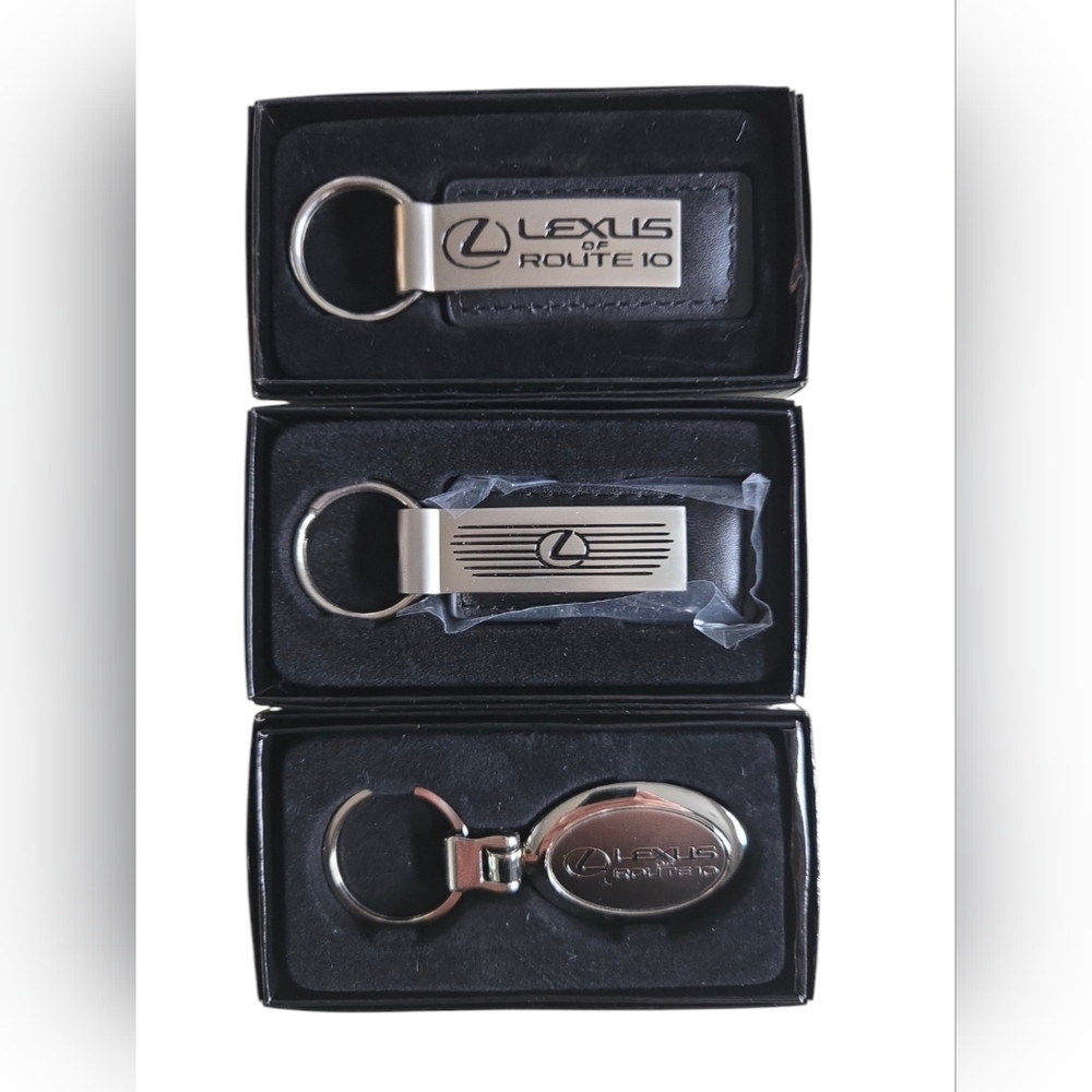 Set Of 3 Lexus Keychains